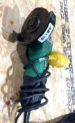 1 x Hitachi G 12SS Angle Grinder - Corded Electric, 5.4A, 580W - 115mm (4.5 inches) Disc