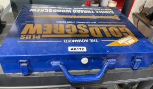1 x Goldscrew Plus Expert Metal Trade Case Including a Variety of Screws and Organiser Trays