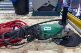 1 x Hitachi G23SS Angle Grinder - 110V 6600RPM - Includes Grinding Disc and Side Handle