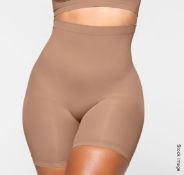 1 x Pair of SKIMS Seamless Sculpt Mid Thigh Shorts in Sienna - Size: M = UK 12-14 - Original Price £