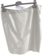 1 x ANNE BELIN Ladies' Designer Skirt in Beige - Size: EU48 - Original Price: €385.00 - Ref: 140 -