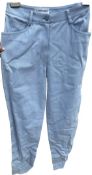 1 x Pair of LEONARD PARIS Ladies' Designer Jeans in Light Blue - Size: EU40 - From An Exclusive