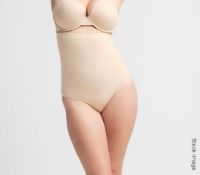 1 x SKIMS High-Waist Seamless Sculpt in Sand - Size: M = UK 12-14 - Original Price £36.00 - Ref: HF1