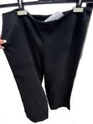 1 x Pair of EDOUARD VERMEULEN - NATAN COLLECTION 'Matrix' Ladies' Designer Trousers in Black