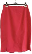 1 x LIOLA Ladies Designer Skirt in Bright Red - Size: TBC - From An Exclusive Couture Clothing