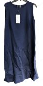 1 x ROBERTO AVOLIO MILANO 'Babilon' Ladies' Italian Designer Virgin Wool Sleeveless Long Dress in