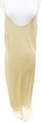 1 x FENDI Maglia Ladies' Designer Long Slip Dress in Gold - Size: TBC - Made in italy - From An