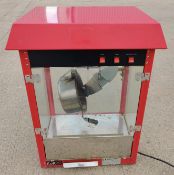 1 x KuKoo Popcorn Machine - Model ET-POP6A-R - Dimensions: H77 x W56 x D42 cms - 240v