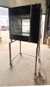 1 x Fri-Jado TDR8-P Chicken Rotisserie Oven With Stand - 3 Phase