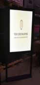 1 x LG 49 Inch FHD Digital Signage Monitor - Model 49XS4F - Includes a Freestanding Metal Enclosure