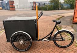 1 x Christiania Three Wheel Event Bike - Three Speed Bike Featuring a Secure Box with Nexus Gears