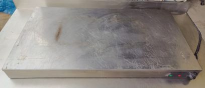 1 x Parry 3022 Countertop Heated Display Hot Plate Base for Buffets and Carveries - RRP £335
