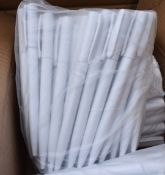 4,000 x Twisty BallPens - Colour: White - Ink Colour: Black - New Boxed Stock