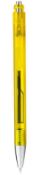 1,000 x Frosty Coloured Ballpens - Colour: Silver / Yellow - New Boxed Stock - Ref: 102025.08.25 -