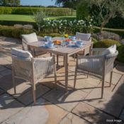 1 x MAZE 'Havana' Luxury Outdoor 4-Person Garden Dining Set - Original Price £1,799