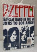 1 x Led Zeppelin Band T-Shirt - Size: Medium - New in Sealed Packet - Official Band Merch -
