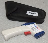 1 x HygiPlas Infrared Thermoneter with Case - CL1051 - Ref: JRSP675 - Location: Altrincham