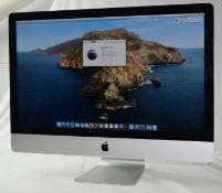 1 x Apple iMac 27 Inch Desktop Computer - Features an Intel Core i5 3.2GHz Quad Core Processor, 16GB