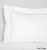 1 x SFERRA 'Celeste 3990' Luxury Italian Budoir Pillow Sham in White, 12x16