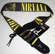 1 x NIRVANA Official Merch GUITAR STRAP by Perris - Made in Canada - New Stock