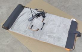 1 x HoMedics STRETCH Electric Inflatable Yoga Mat with Adjustable Back Body Stretching Exercises,