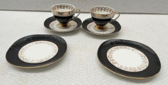 Vintage Polish Chodziez Teacups and Saucers Plus 2 Plates  - Ref: SK - CL963 - NO VAT ON THE