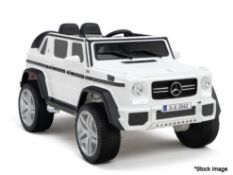 1 x RICCO 12V Kids Ride-On Mercedes Maybach G650 Car With Remote - Original Price £795.00 - Ref: