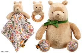 3-Piece DISNEY Classic Winnie the Pooh 'Always And Forever' Baby Bundle Including Soft Toy