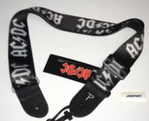 1 x AC/DC Official Merch GUITAR STRAP by Perris - Made in Canada - New Stock - Ref: JPC687 UPST -