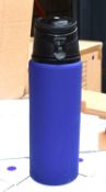 36 x Vadar Soft Feel Aluminium Drinking Bottles with Secure Lock Caps with Carry Handles