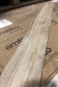 1 x Lot Of Amtico Commercial Grade Lvt Narrow Plank Flooring In Ash Wood Design - 20Sqm - RRP £1,