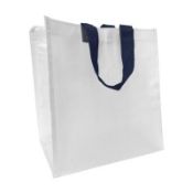 100 x Everyday Water Resistant PP Woven Tote Bags - Colour: Navy - New Boxed Stock - Ref: 403088.44.