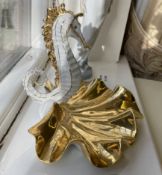 1 x Seahorse Figurine - More Information To Follow - Ref: AAS128 / LNG1 - CL1049 - NO VAT ON THE