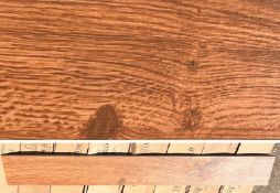 5 x Boxes of Villeroy & Boch Porcelain Tiles - Size: 110 x 900mm - Colour: Brown Wood Effect -
