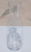 1 x Glass Vase/Jug - Ref: GTC746/GTCC18 - CL1017 - Location: Altrincham WA14Condition Report: