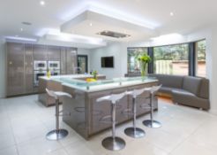 1 x Stunning Siematic S2 Luxury Kitchen with Gaggenau Appliances, from a Multimillion Pound Mansion