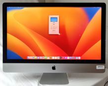 1 x Apple iMac 27 Inch Desktop Computer - Late 2017 with a 5K Display - Features an Intel Core i5