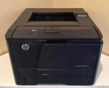 1 x HP Laser Jet Pro 400 Office Printer - Model M401dne - CL011 - Ref: AC36 UPST - Location: