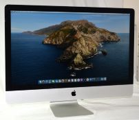 1 x Apple iMac 27 Inch Desktop Computer - Features an Intel Core i5 3.2GHz Quad Core Processor, 32GB