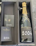 1 x Bottle of Moet & Chandon 2004 Champagne 75cl, 12.5% alc/vol - Ref: LB489 - CL1020 - NO VAT ON