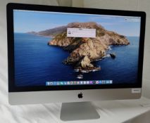 1 x Apple iMac 27 Inch Desktop Computer - Features an Intel Core i5 3.5GHz Quad Core Processor, 16GB