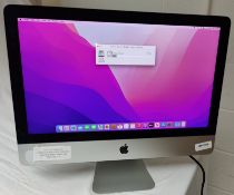 1 x Apple iMac 21.5 Inch Desktop Computer - Late 2015 - Features an Intel Core i5 1.6 Dual Core