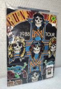 1 x Guns n Roses '1988 Tour' Band T-Shirt - Size: Medium - New in Sealed Packet - Official Band