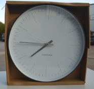 1 x Eastington Wall Clock - 50Cm Diameter - NO VAT ON THE HAMMER - Ref: THH103 - CL1048 -