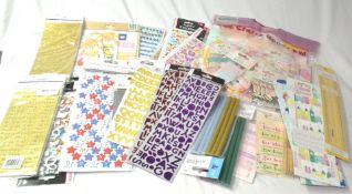 1 x Large Collection of Crafts Including Make a Wish Craft Set, Sticker Packs, Glue Sticks and
