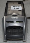 1 x Brother QL570 Thermal Lable Priner - Includes Power/Connection Cables - Ref: MPC123 G/H -