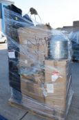 1 x Assorted Pallet Job Lot - Luggage Rack, Bedding, Garden Bench, Cake Tins, Plant Stands & More!