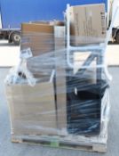 1 x Assorted Pallet Job Lot - Includes Chairs, Garden Planters, Ornaments, Ironing Board and More!
