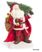 1 x HARRODS Led Indoor Father Christmas Ornament - Original Price £59.95 - Ref: HNB725/7591188/NHC12