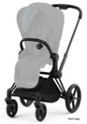 1 x CYBEX Priam Pushchair Frame - Matte Black - Original Price £649.95 - Ref: HNB815/7158107001/NHP2